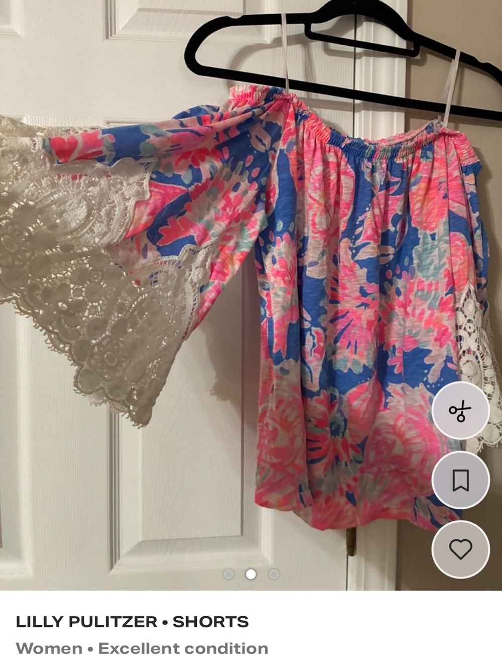 Lilly Pulitzer Off-Shoulder - Picture 4 of 4